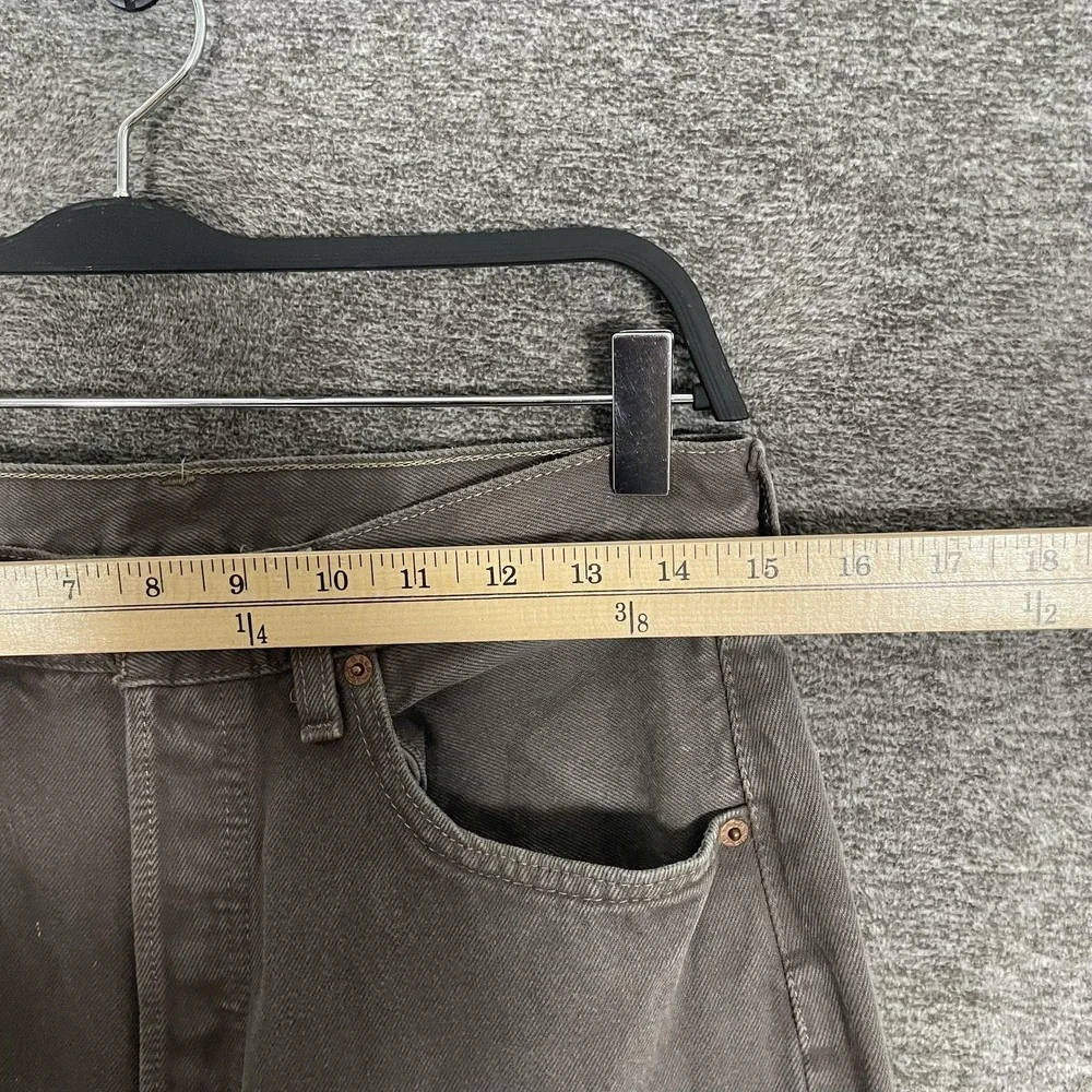 Vintage Levis 501‎ Jeans Mens 30x34 Brown Button Fly Straight Leg Made USA 90s